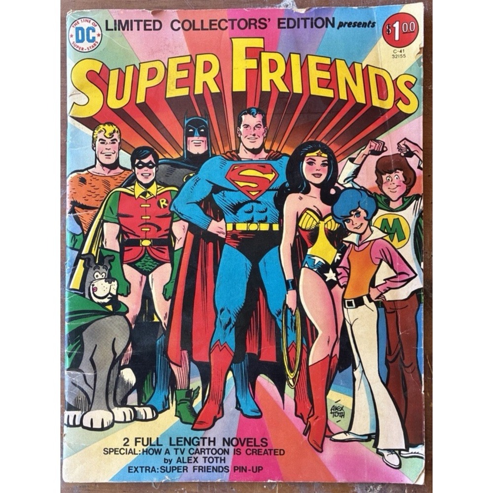 DC Limited Collector's Edition "SUPER FRIENDS" C-41 Dec/Jan 1975/1976 - Vol. 4